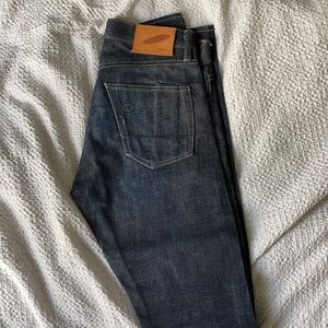 Raw Denim Jeans